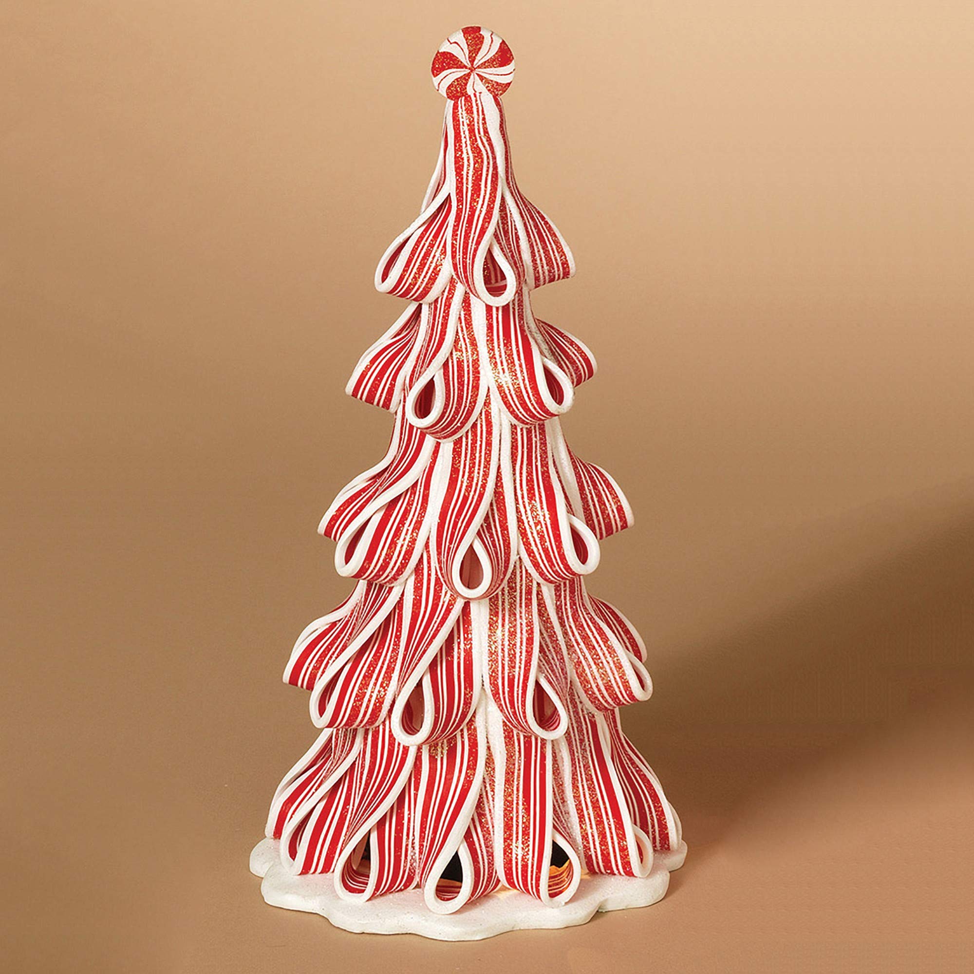 Amazon.co.jp: Gerson ペパーミント キャンディ クリスマス ツリー